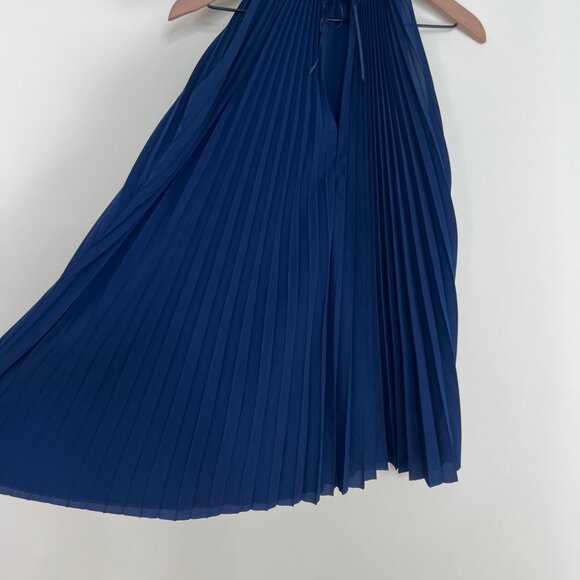 Aritzia Babaton 1-01 Guell Pleated Blouse Tunic Top Shirt Old Money Quiet Luxury - Picture 7 of 9